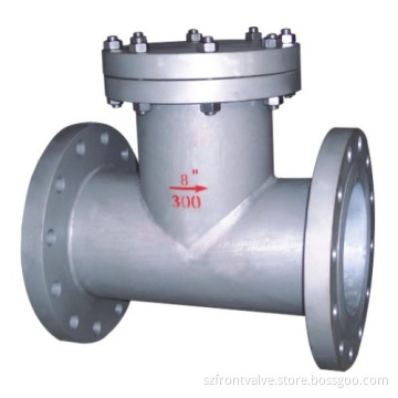 Cast Steel Flanged End T-Strainer (Tee type strainer)